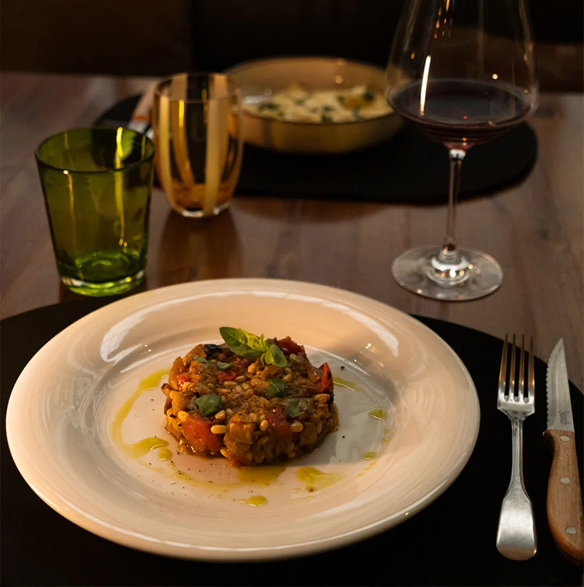 Tartare battuta al coltello di Fassona piemontese